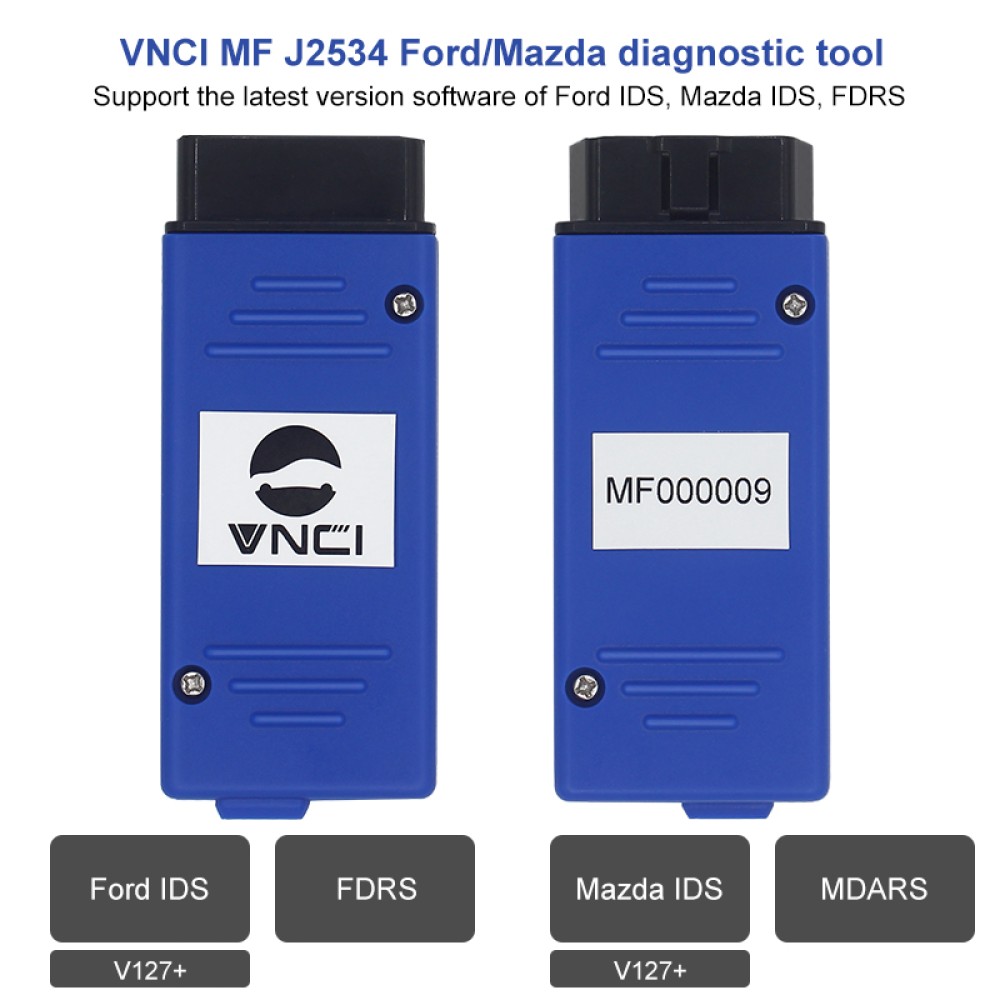 VNCI J2534 Ford and Mazda OEM diagnostic tools